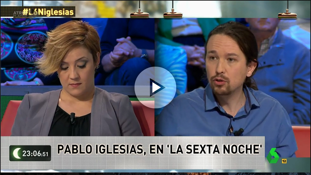 Pablo Iglesias, este sábado en La Sexta Noche.