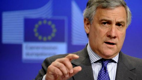 El presidente de la Eurocámara, el ‘popular’ italiano Antonio Tajani.