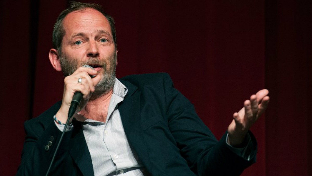 El director francés Etienne Comar presenta en Berlín su último trabajo ‘Django’. Foto: AFP