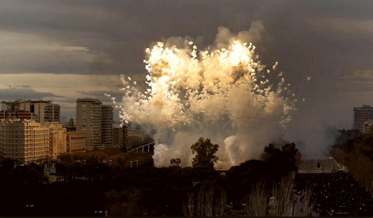 Fallas 2017 Mascletá