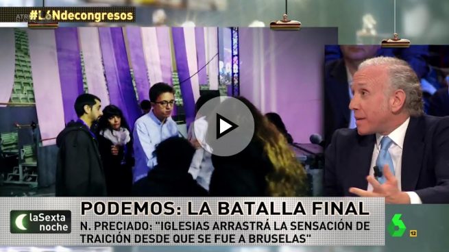 Inda: «Es un hecho que Podemos está partido en dos y si gana Iglesias Errejón será purgado»