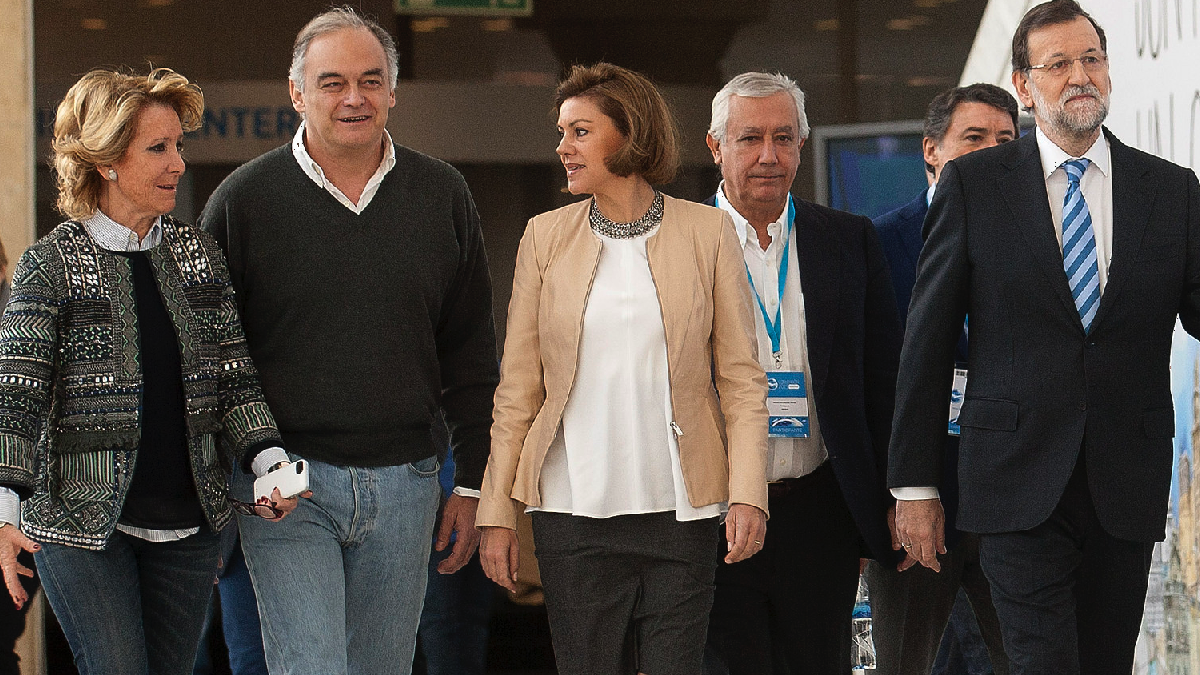 Esperanza Aguirre en un Congreso Nacional del PP. (Foto: PP)