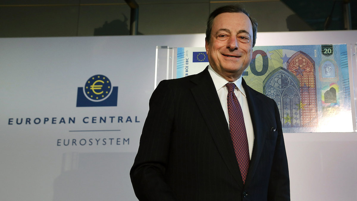 El presidente del BCE, Mario Draghi. (Foto: Getty Images)