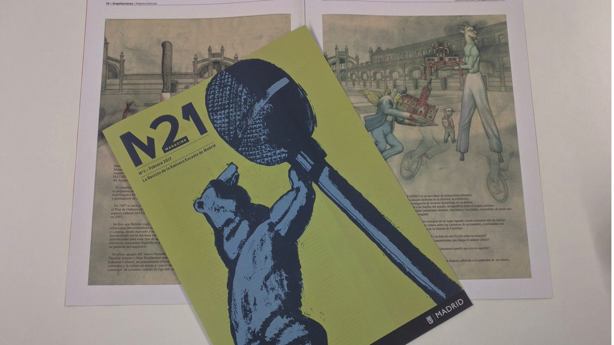 La revista ‘M21 Magazine’ no cuenta con publicidad que financie la tirada. (Foto: Madrid / TW)