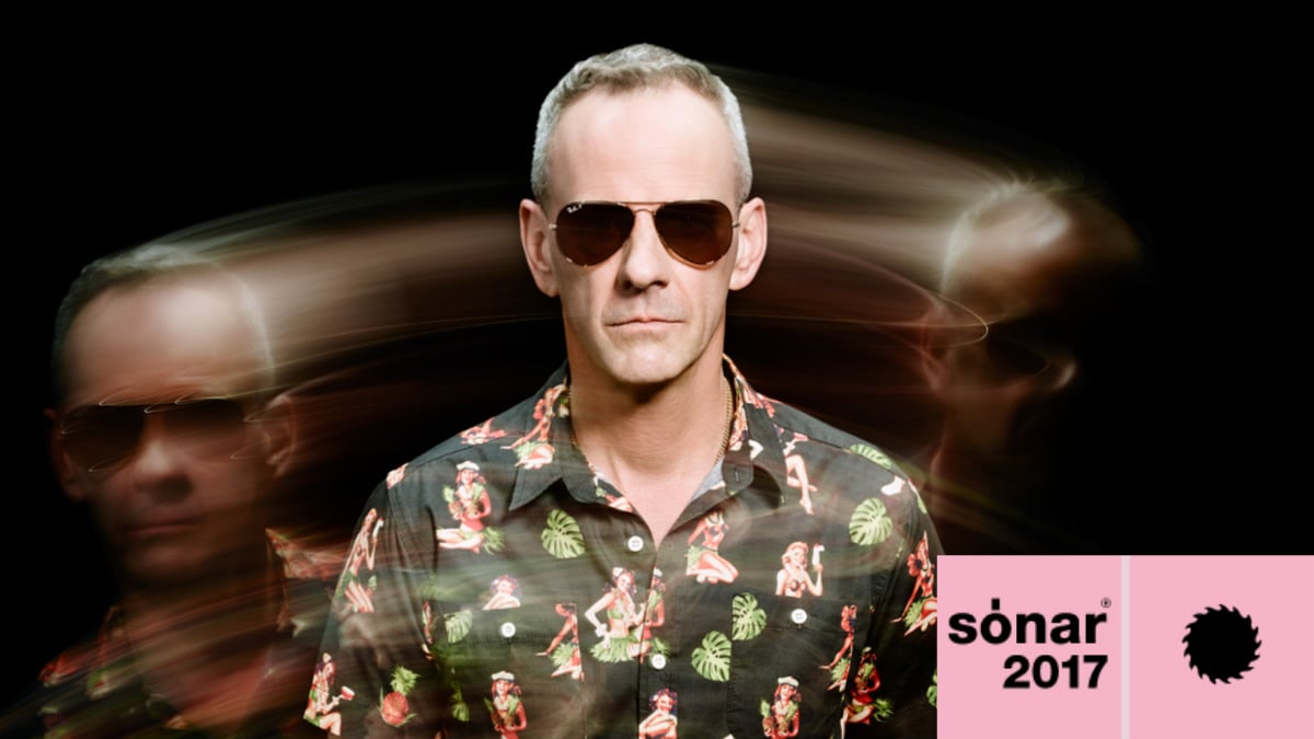 El artista británico Fatboy Slim es uno de los cabezas de cartel del 5º Sónar Reykjavíc. Foto: Sónar