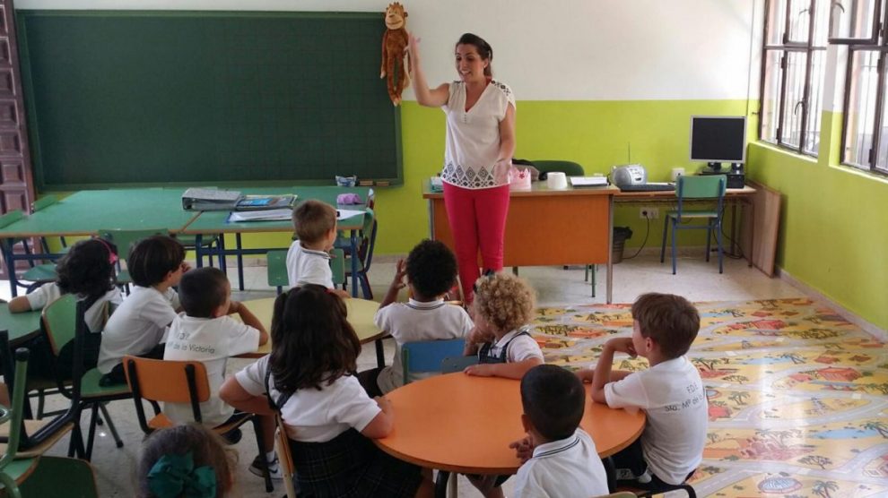 Aula de un centro escolar.