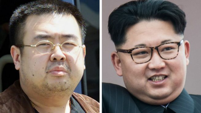 Kim Jong-nam y Kim Jong-un
