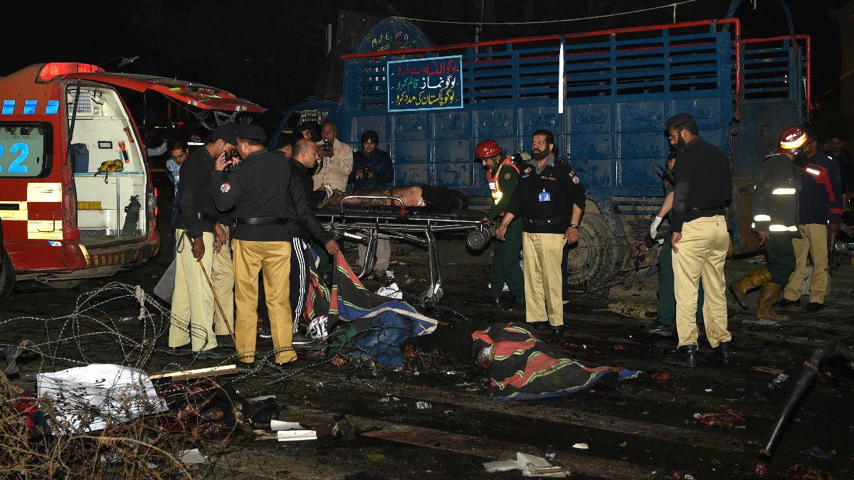 Imagen de un reciente atentado en Pakistán (Foto: AFP).