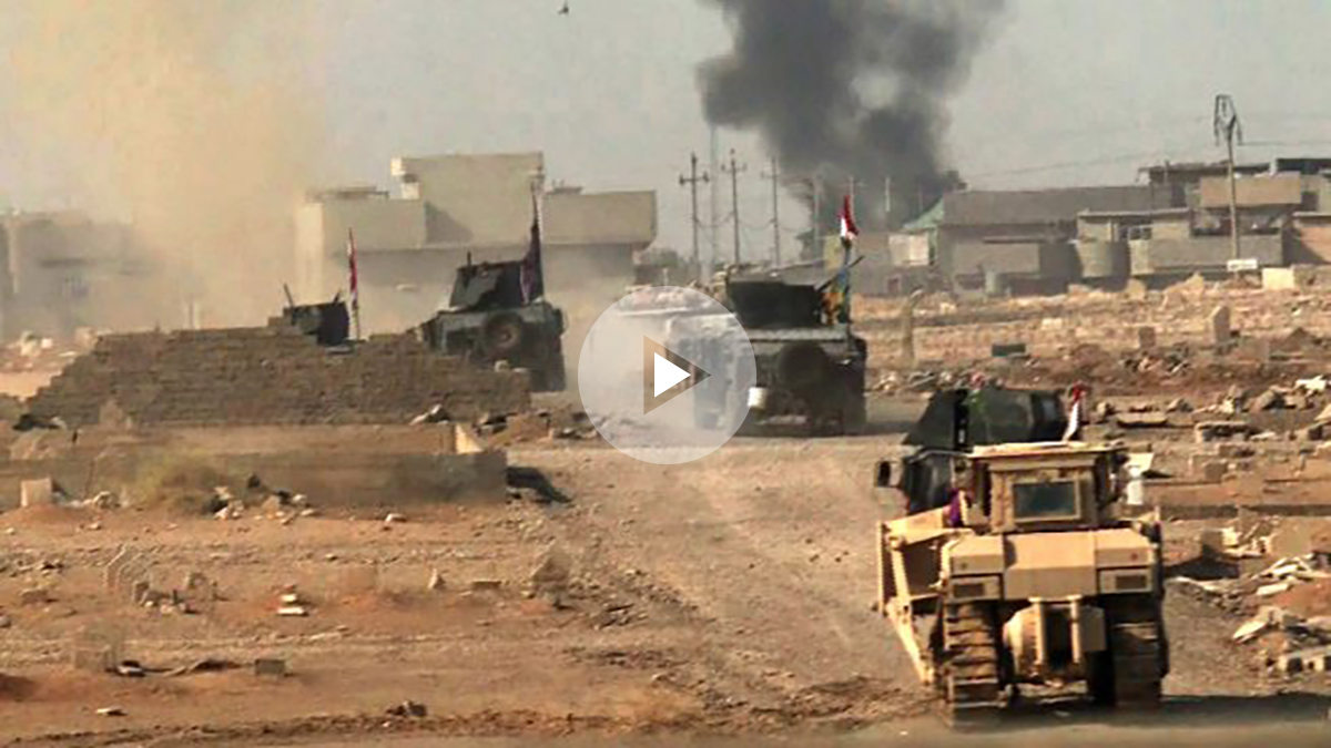 Fuerzas iraquíes entrando en Mosul (Foto: AFP).