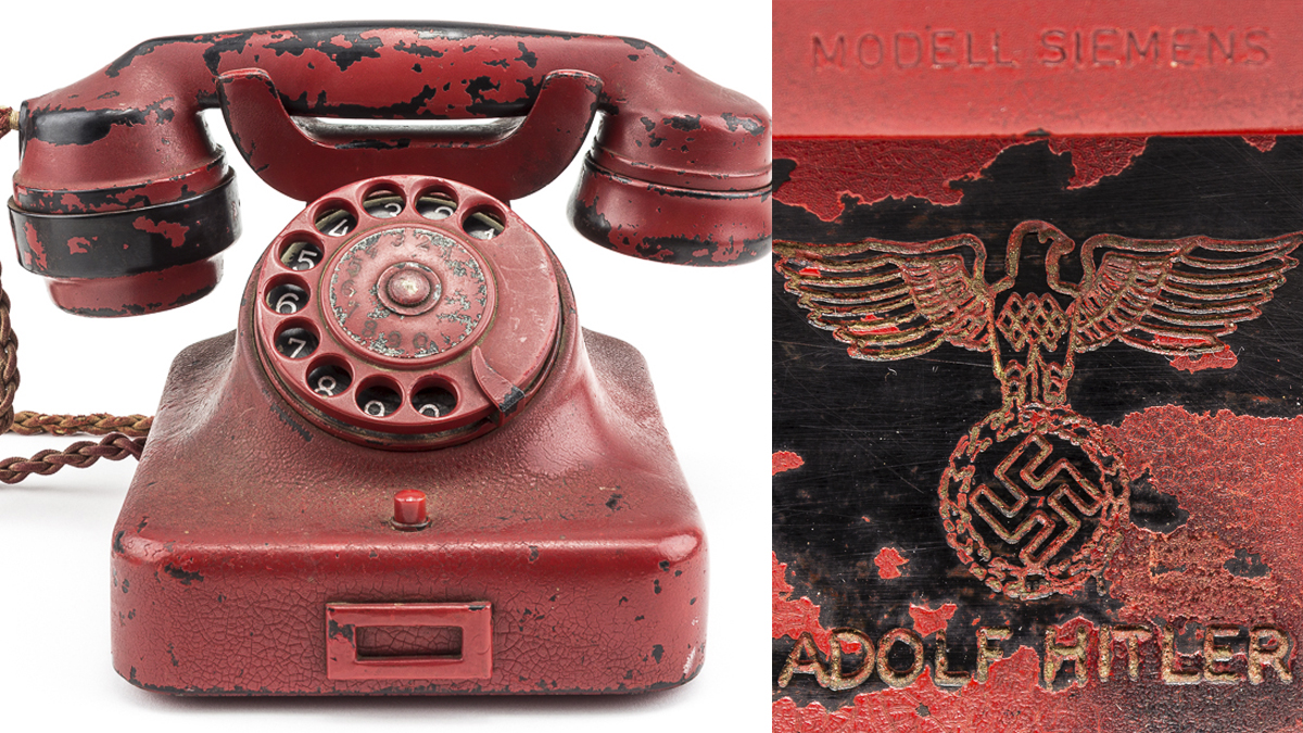 El teléfono de Hitler. (Foto: Alexander Historical Auctions)