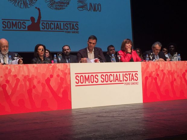 Sánchez: «Quiero un PSOE que recupere el carácter plurinacional del Estado»