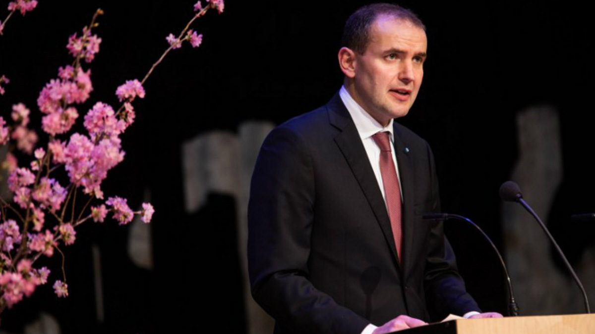 El presidente de Islandis Gudni Johannesson. Foto: AFP