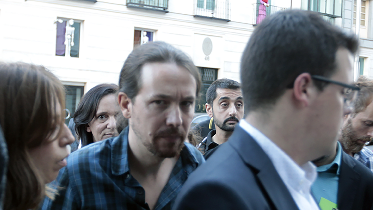Pablo Iglesias (Foto: Okdiario)