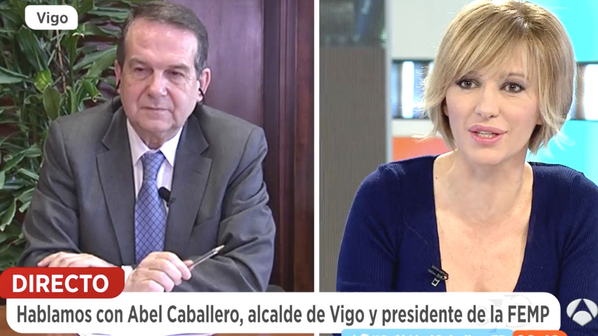 El alcalde de Vigo, Abel Cabellero, en ‘Espejo Público’ (Foto: Antena 3)