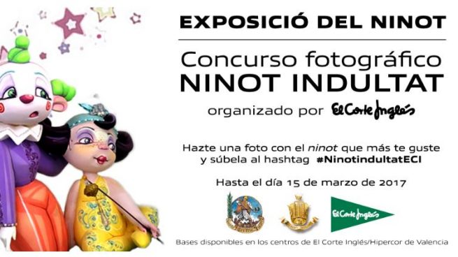 Fallas 2017: Concurso Ninot indultat del Corte Inglés