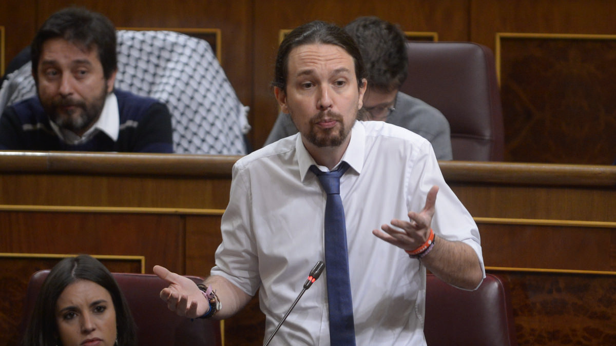 El secretario general de Podemos, Pablo Iglesias (Foto: EFE)