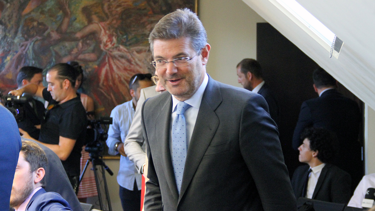 El ministro de Justicia, Rafael Catalá. (Foto: Enrique Falcón)