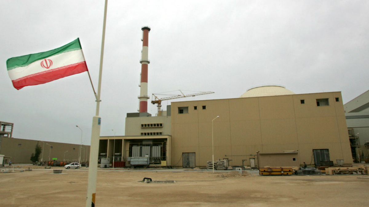 Central nuclear de Bushehr (Irán).