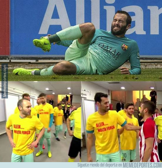 El gol de Godín, los rechaces del Barça y Ter Stegen protagonizan los mejores memes