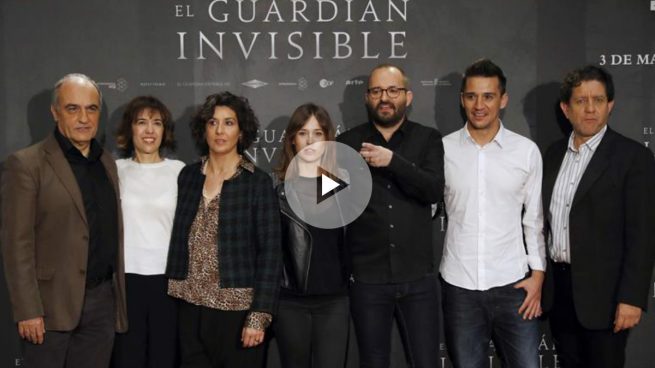 Presentación de la adaptación al cine de la novela de Dolores Redondo 'El Guardián Invisible'.