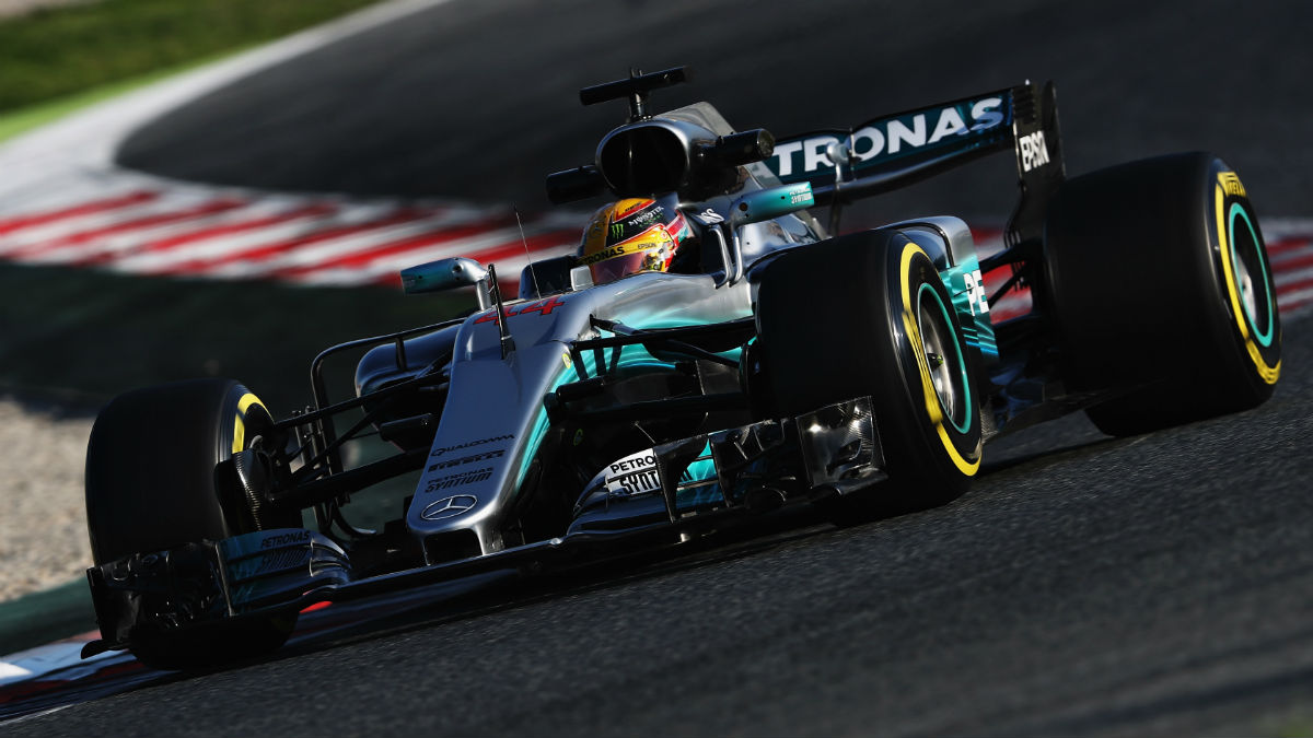 Lewis Hamilton ha asegurado que el nuevo Mercedes está preparado para una nueva temporada de dominio en la Fórmula 1. (Getty)