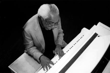 La leyenda viva del jazz Barry Harris.