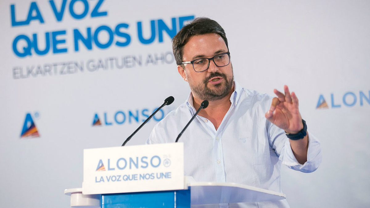 Asier Antona, presidente del PP de Canarias.