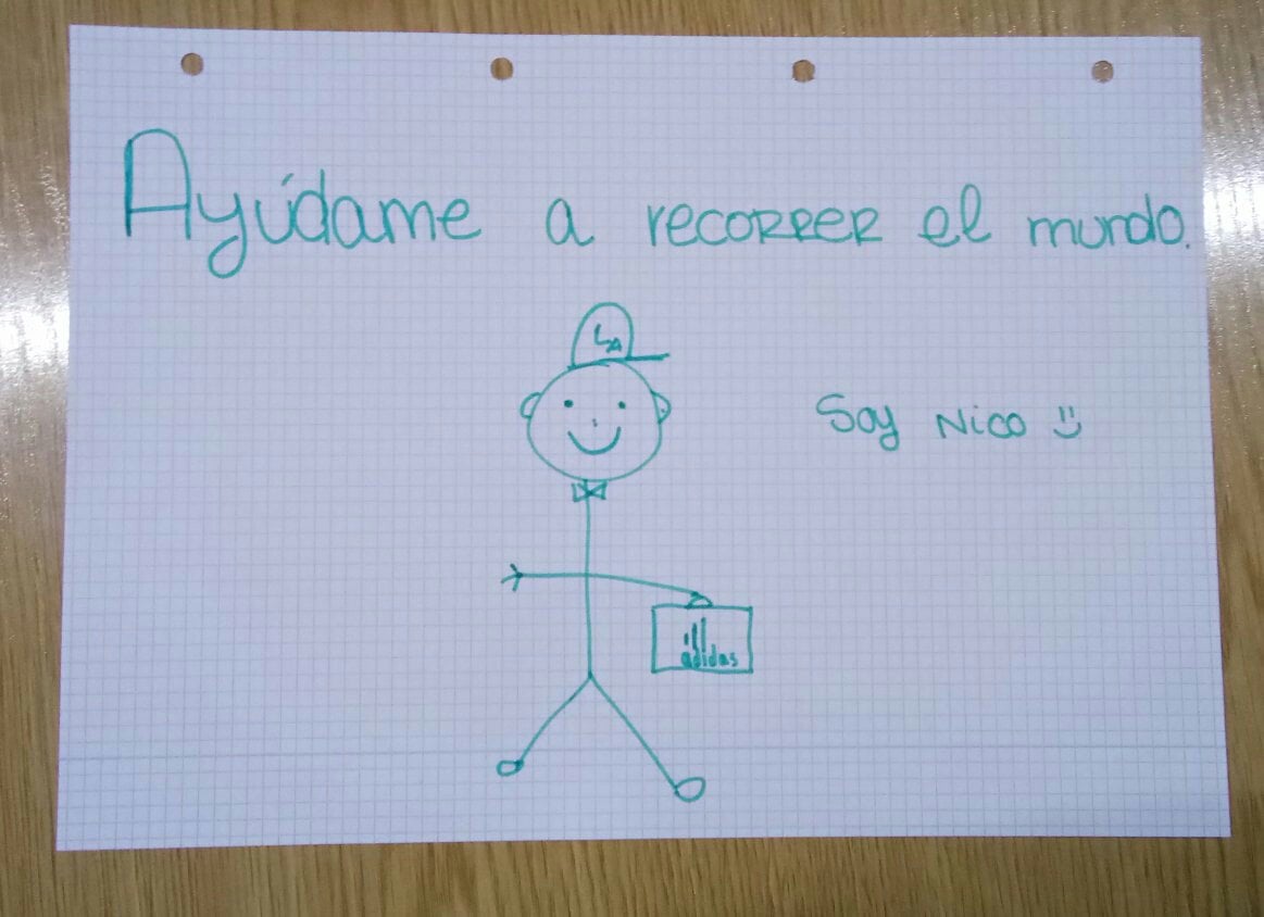 Nico, el viajero del Whatsapp que quiere dar la vuelta al mundo por una buena causa