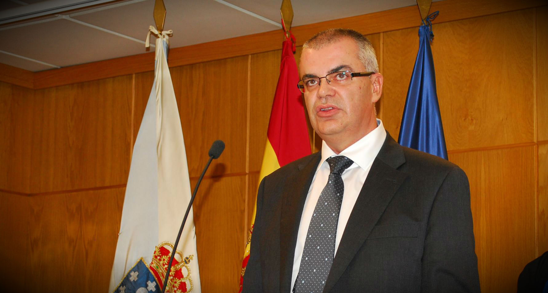 Santiago Villanueva, delegado del Gobierno en Galicia.