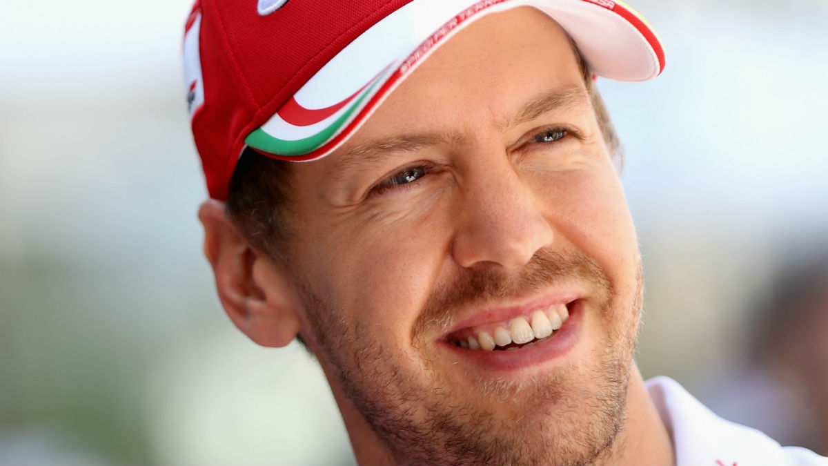 Sebastian Vettel ha querido calmar los ánimos alrededor de Ferrari asegurando que el nuevo SF70H aún tiene mucho que mejorar. (Getty)