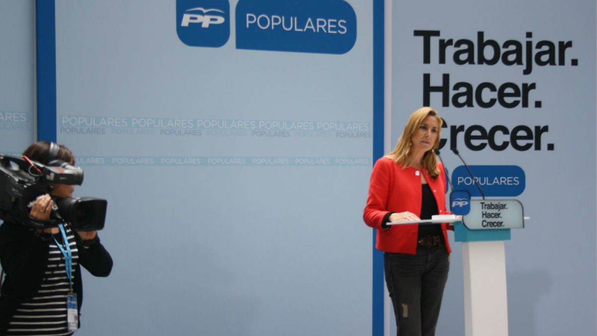 Ana Beltrán, presidenta del PP de Navarra.