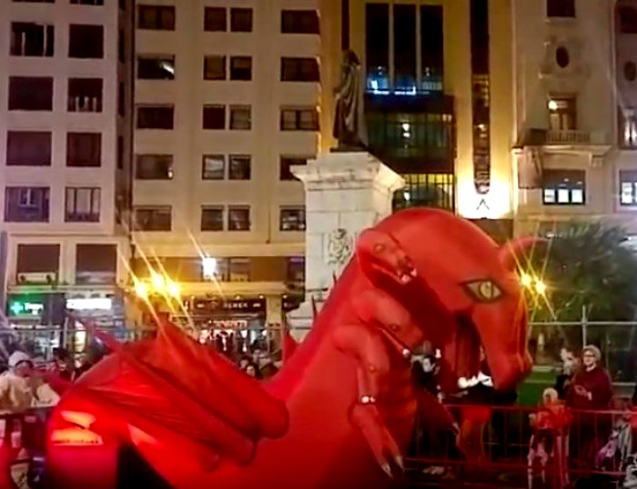 Fallas 2017 Cabalgata del Ninot Final