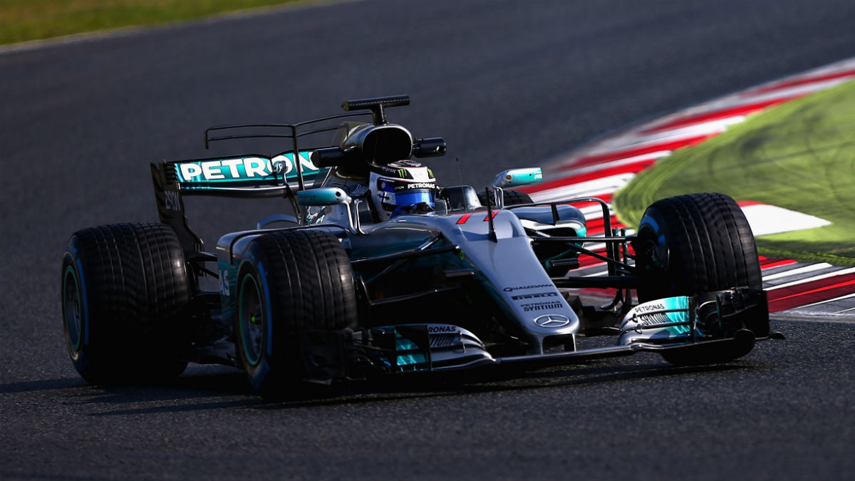 Según Patrick Head, los cambios aerodinámicos de este año en la Fórmula 1 van a provocar un dominio todavía mayor de Mercedes. (Getty)