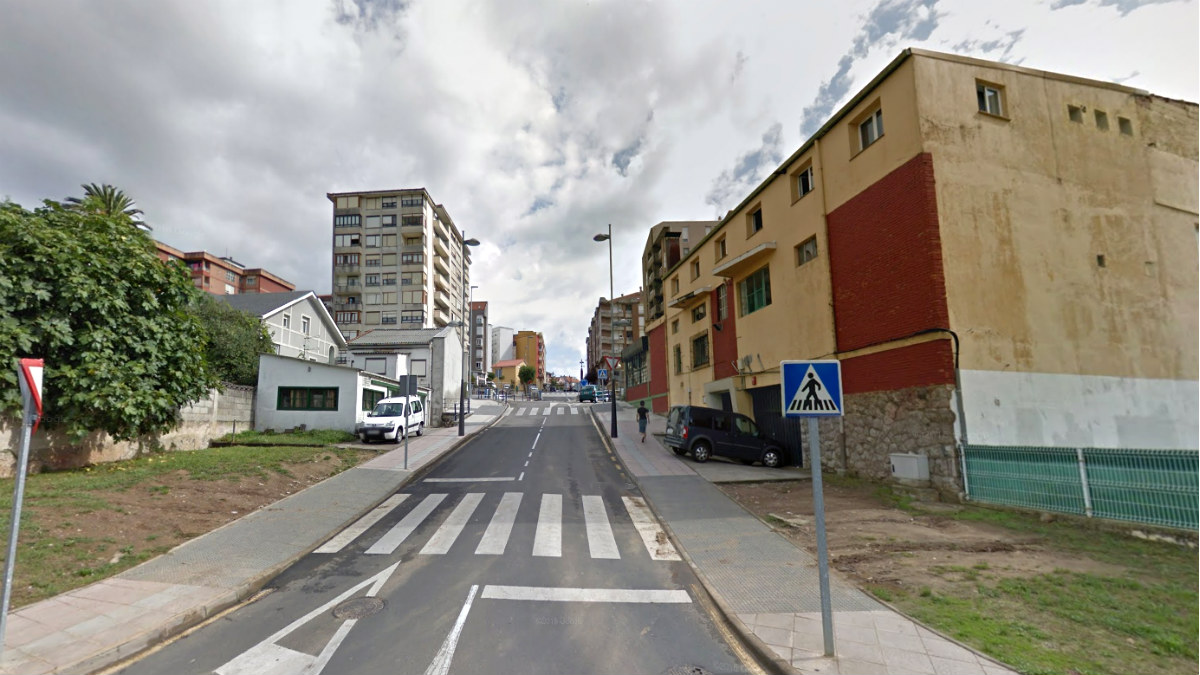 Calle Cacharras, en Astillero, Santander, donde ha ocurrido el suceso.