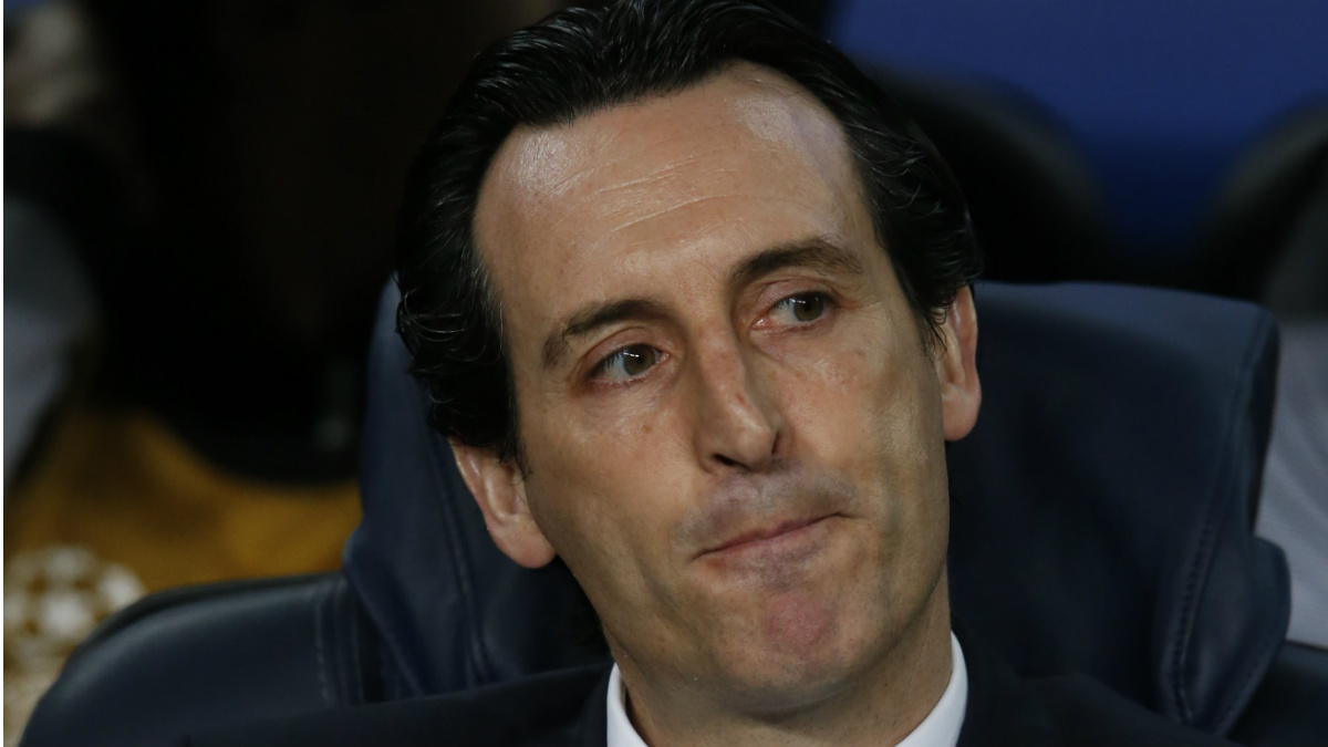 Unai Emery se lamenta por la oportunidad perdida. (AFP)
