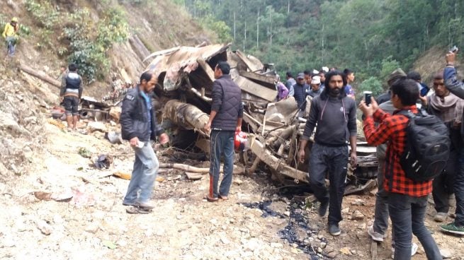 Accidente-Autobús-Nepal