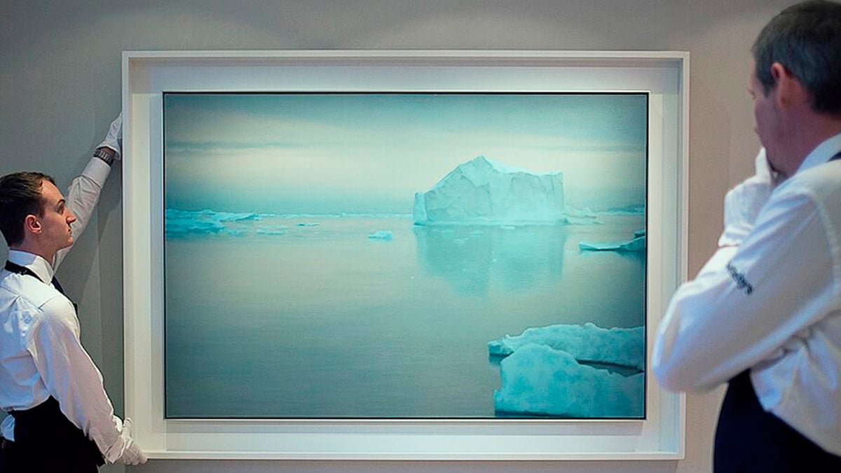 ‘Eisberg’, de Gerhard Richter (1982).