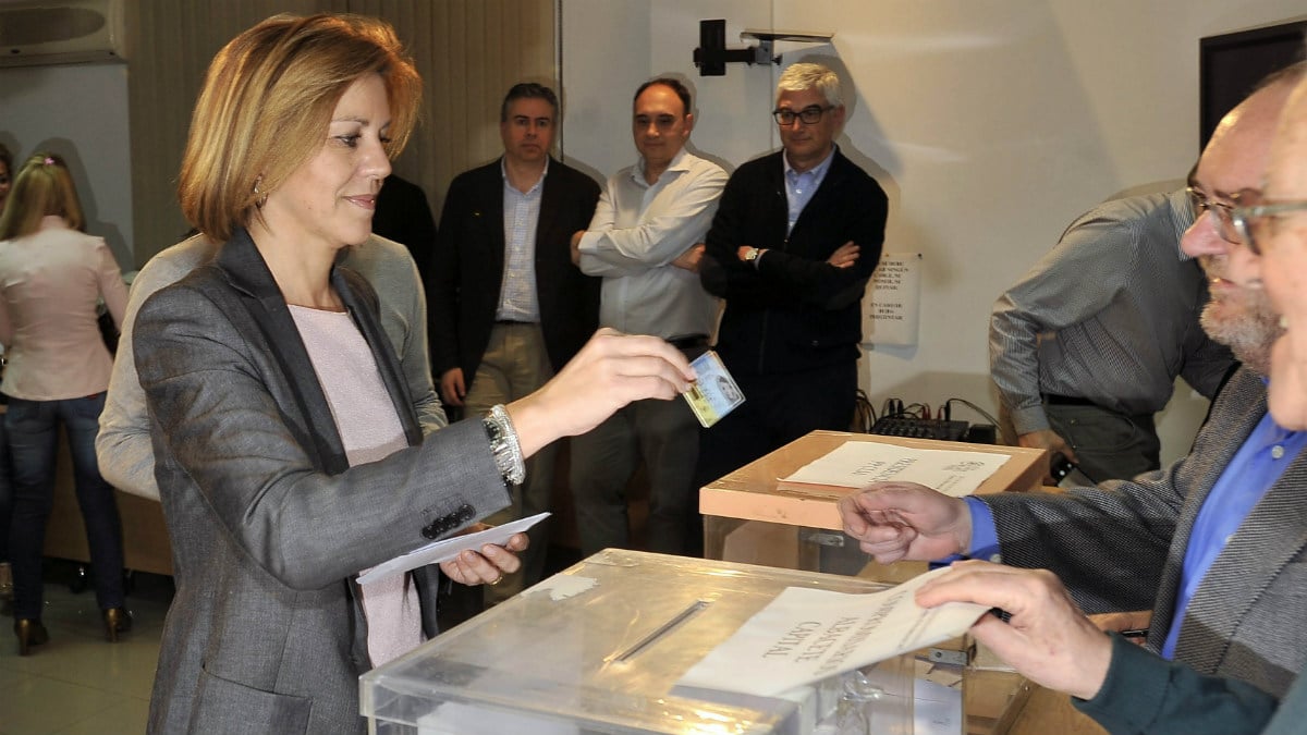 María Dolores de Cospedal será la única aspirante en el Congreso regional del PP de Castilla La Mancha (Foto: EFE)