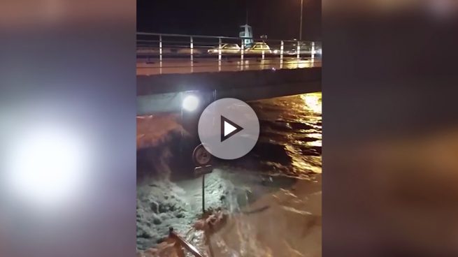 Las lluvias torrenciales provocan el caos en Alicante