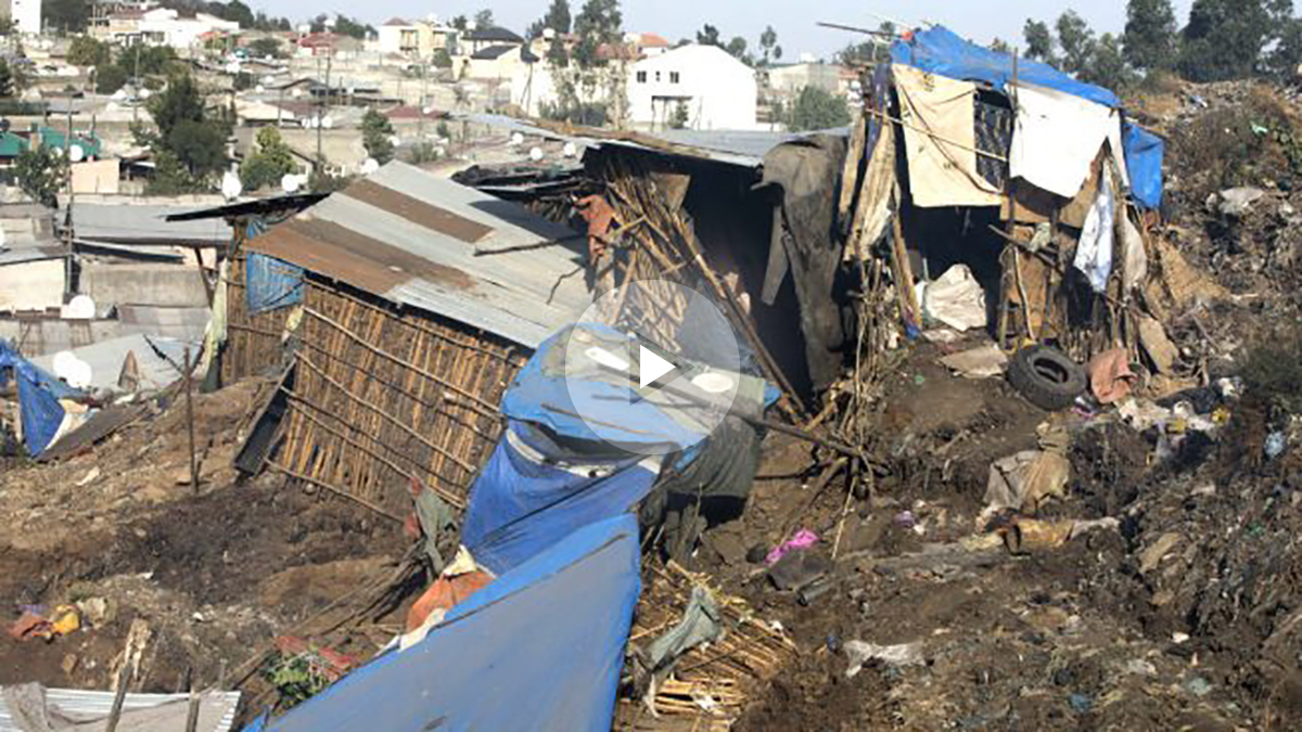 Imagen de la zona afectada por el deslizamiento de tierra (Foto: AFP).