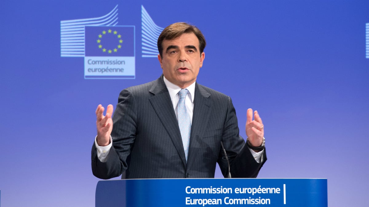 Margaritis Schinas, portavoz de la Comisión Europea.