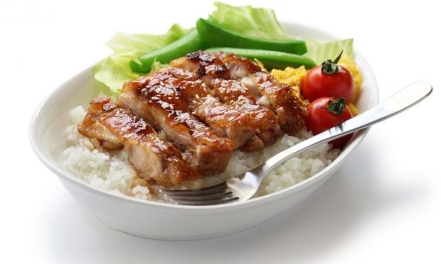 Pollo teriyaki en la olla exprés