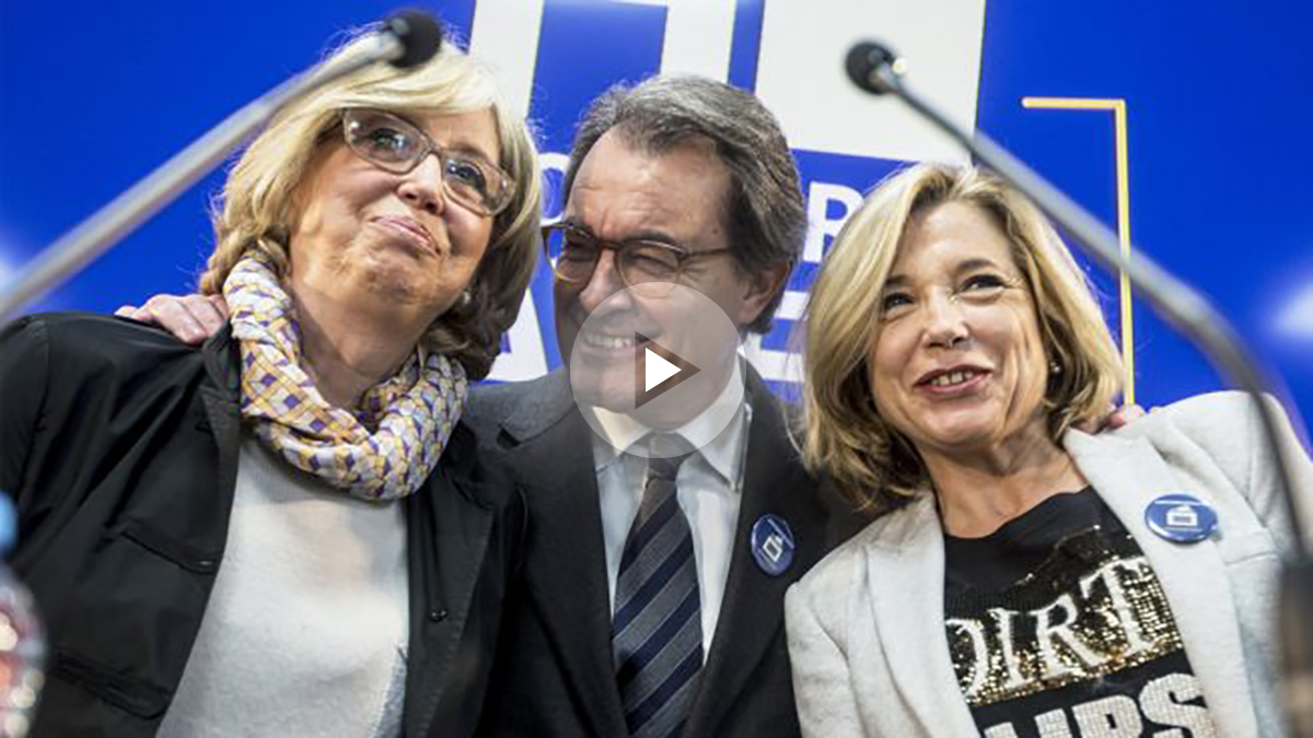 Irene Rigau, Artur Mas y Joana Ortega. (Foto: EFE)