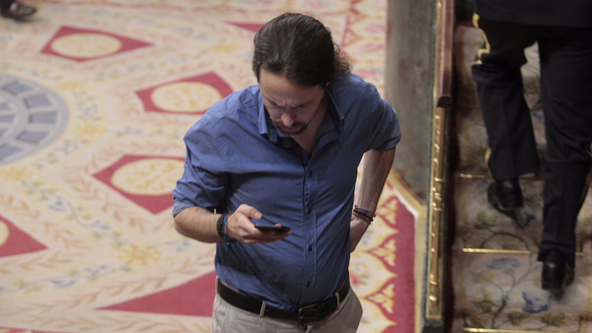 El líder de Podemos, Pablo Iglesias.