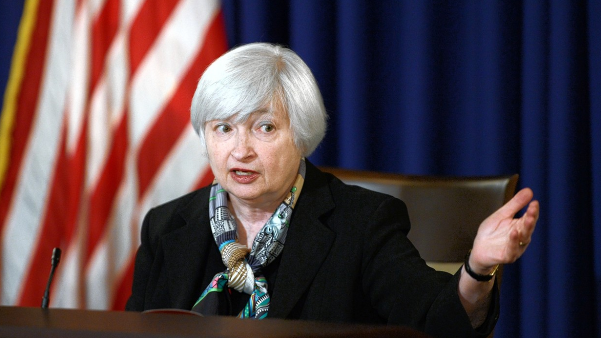 Janet Yellen, presidenta de la Reserva Federal (Foto: Getty)