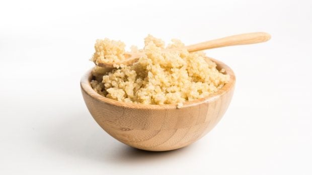Receta de sopa de miso con quinoa