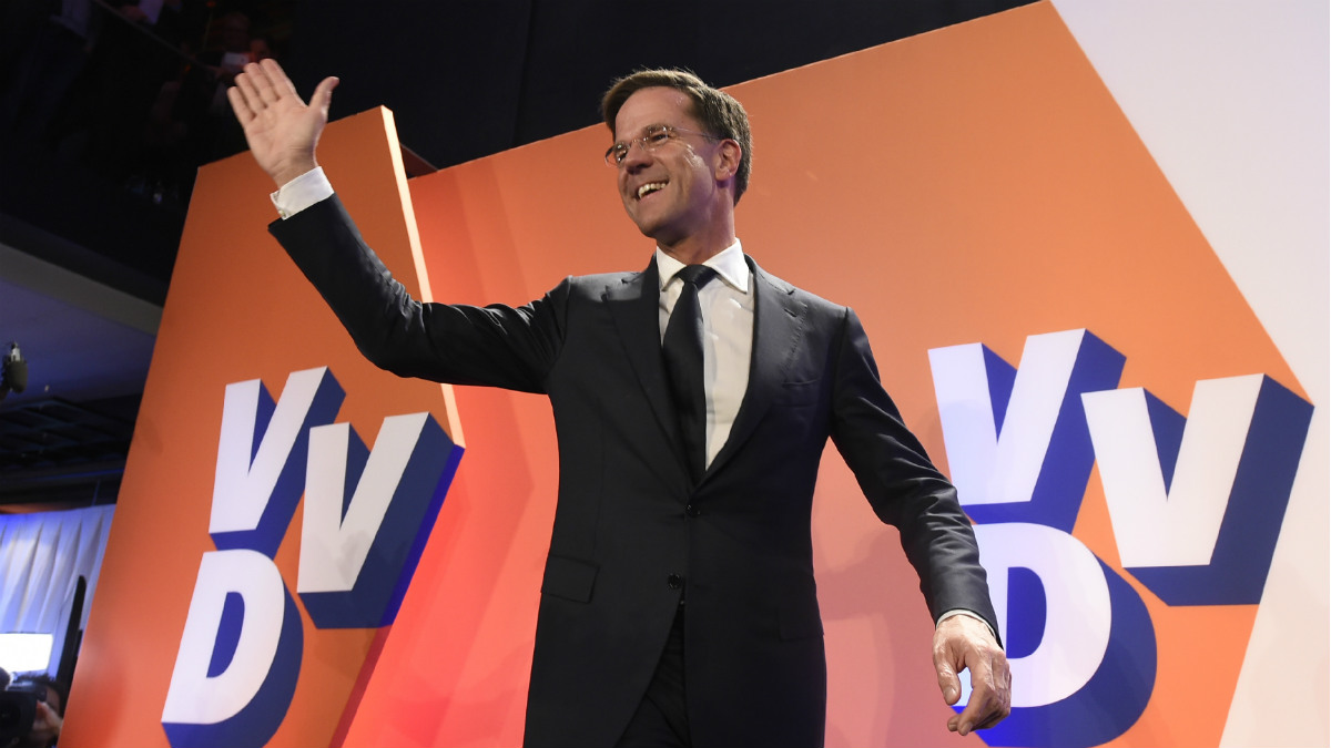 Mark Rutte, primer ministro de Holanda. (Foto:AFP)
