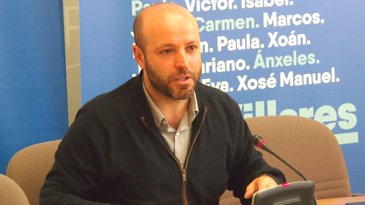 El portavoz de En Marea en el Parlamento de Galicia, Luis Villares (Foto: En Marea)