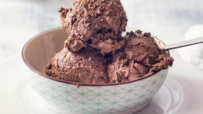 Receta de Helado de chocolate vegano