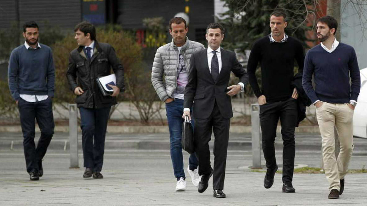 Amaya, Jordi Figueras y Xavi Torres podrían acabar en la cárcel. (EFE)